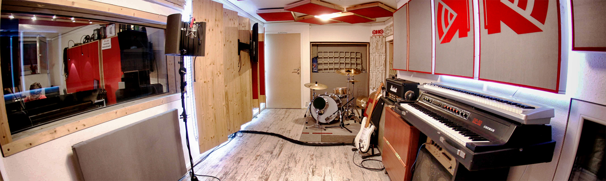 Slider Recordingroom Absorber Keys Drums